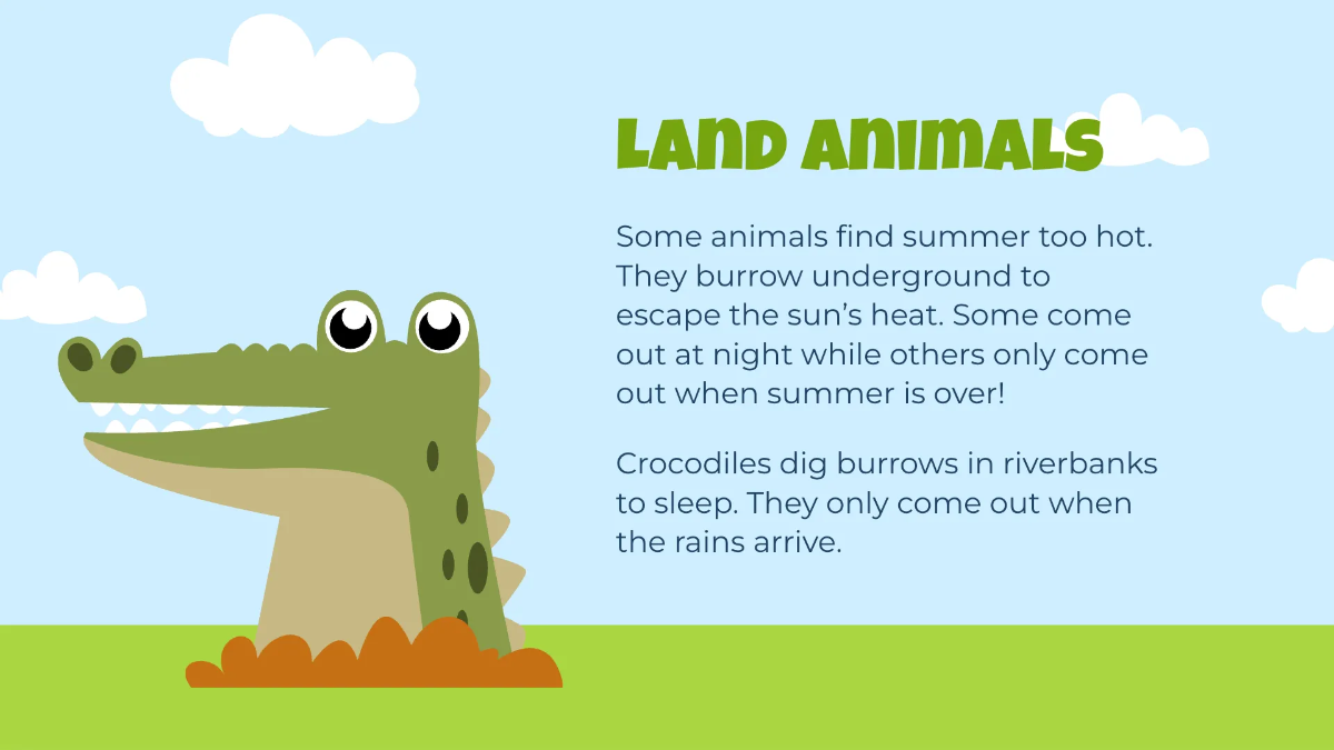 Free Summer Presentation Template to Edit Online