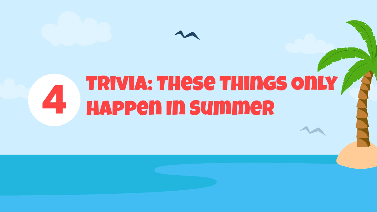 Free Summer Presentation Template to Edit Online