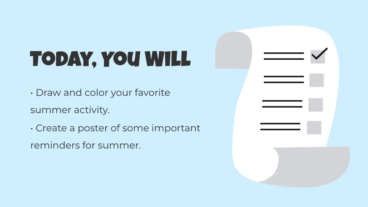 Free Summer Presentation Template to Edit Online