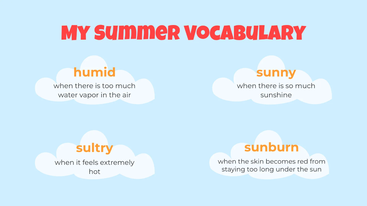 Free Summer Presentation Template to Edit Online