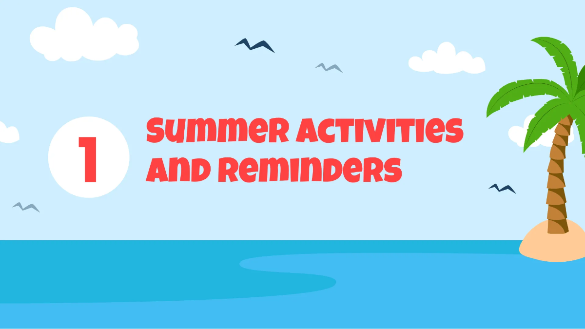 Free Summer Presentation Template to Edit Online