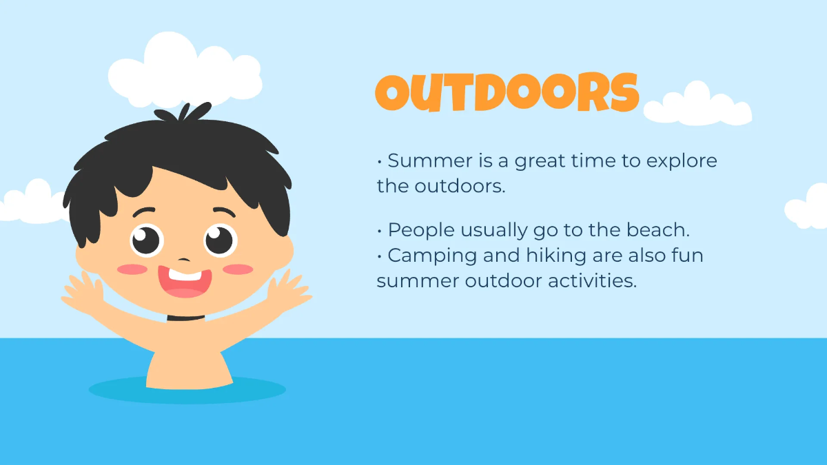 Free Summer Presentation Template to Edit Online