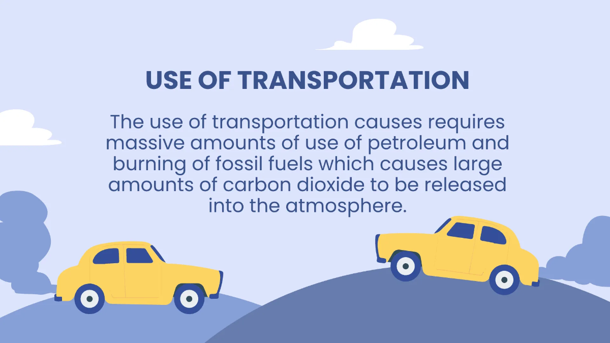 Free Causes Of Climate Change Presentation Template to Edit Online