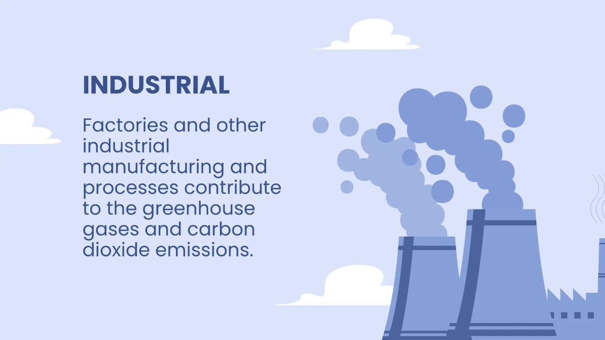 Free Causes Of Climate Change Presentation Template to Edit Online