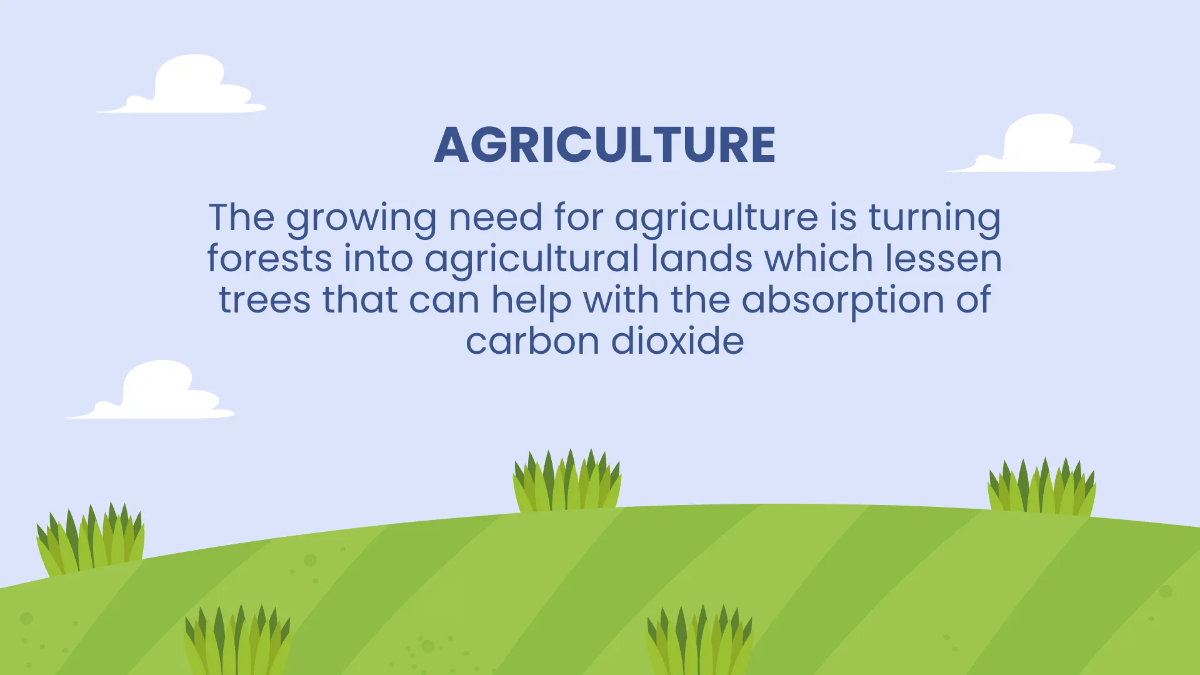 Free Causes Of Climate Change Presentation Template to Edit Online
