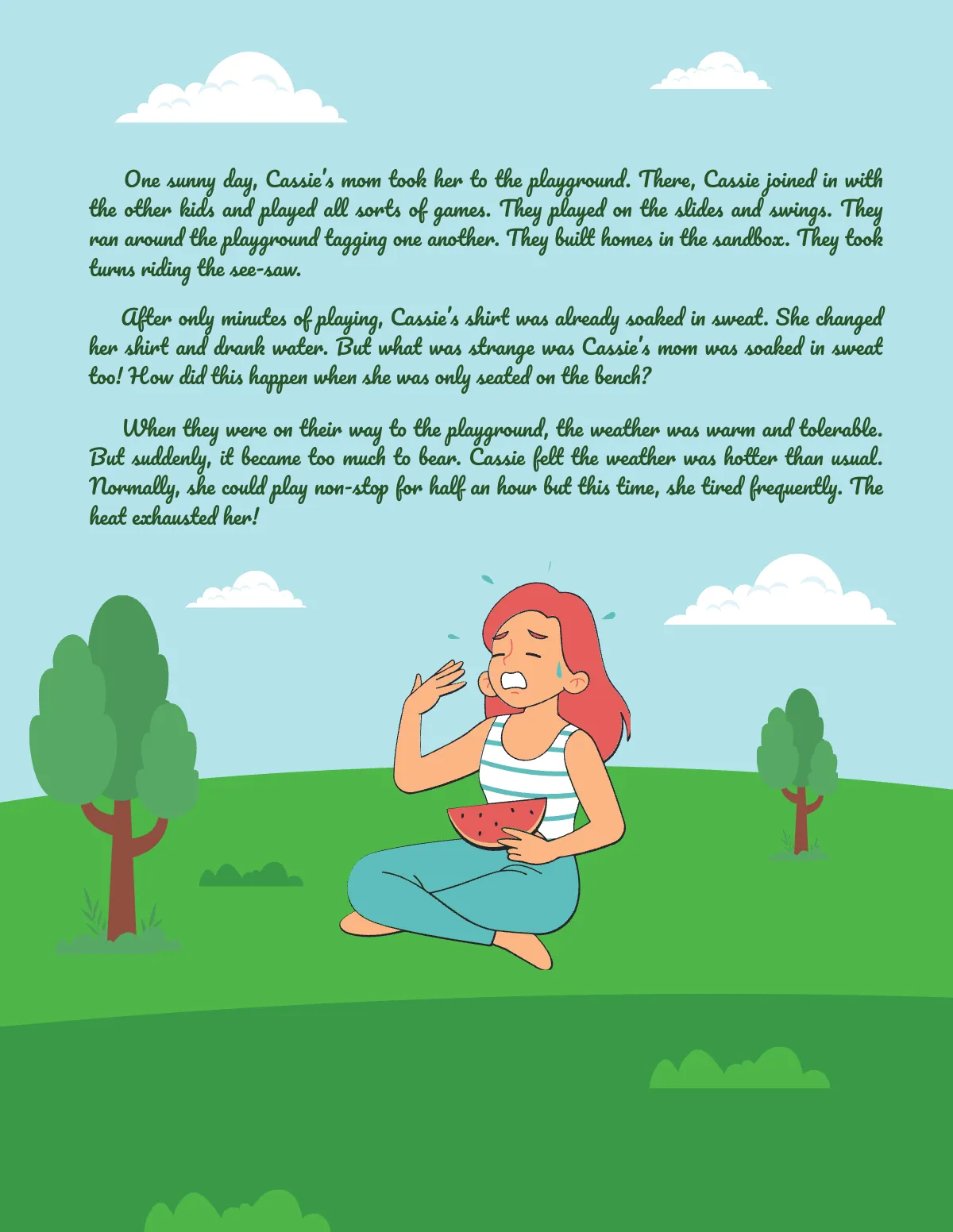 Free Summer Story Template to Edit Online