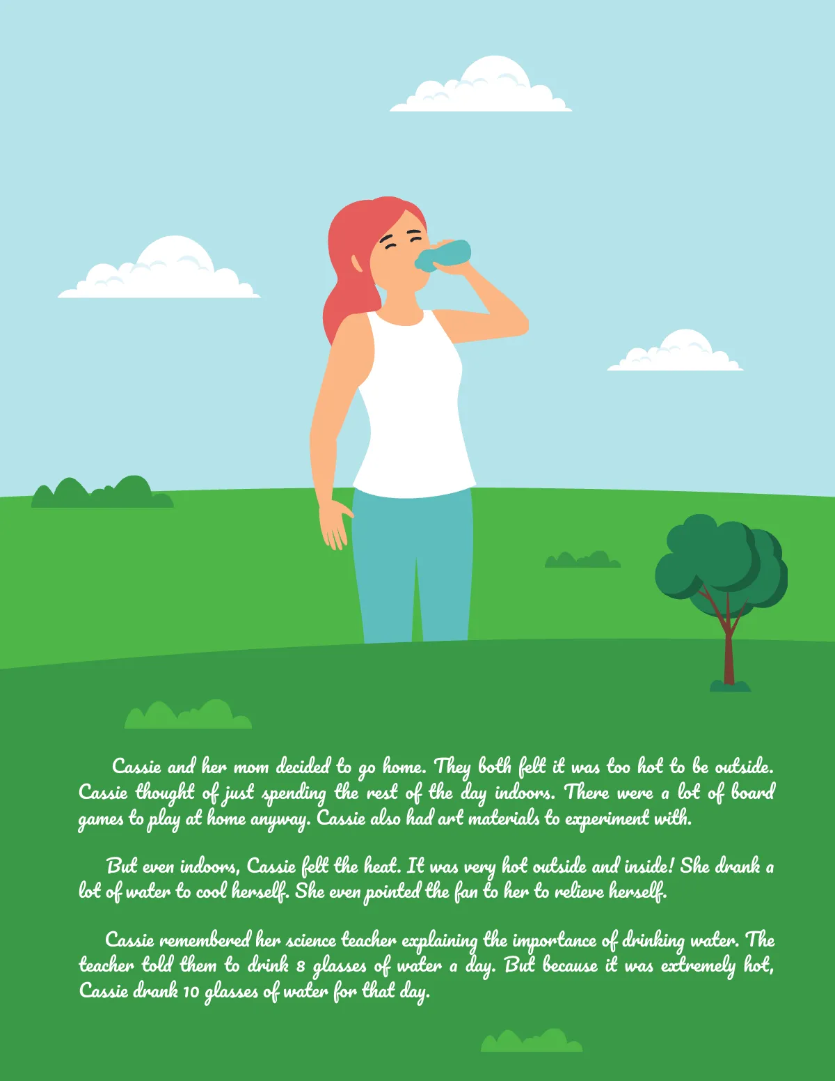 Free Summer Story Template to Edit Online