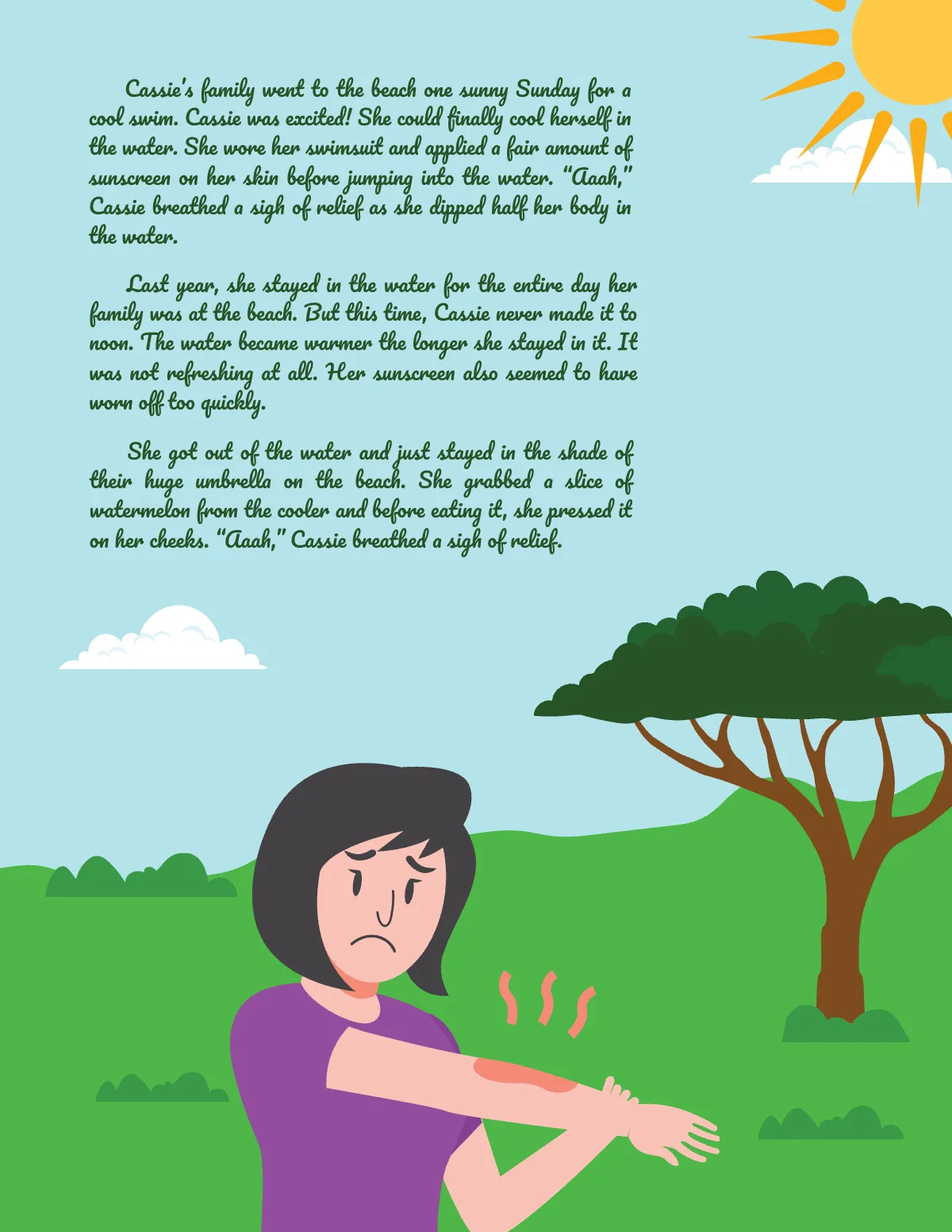 Free Summer Story Template to Edit Online