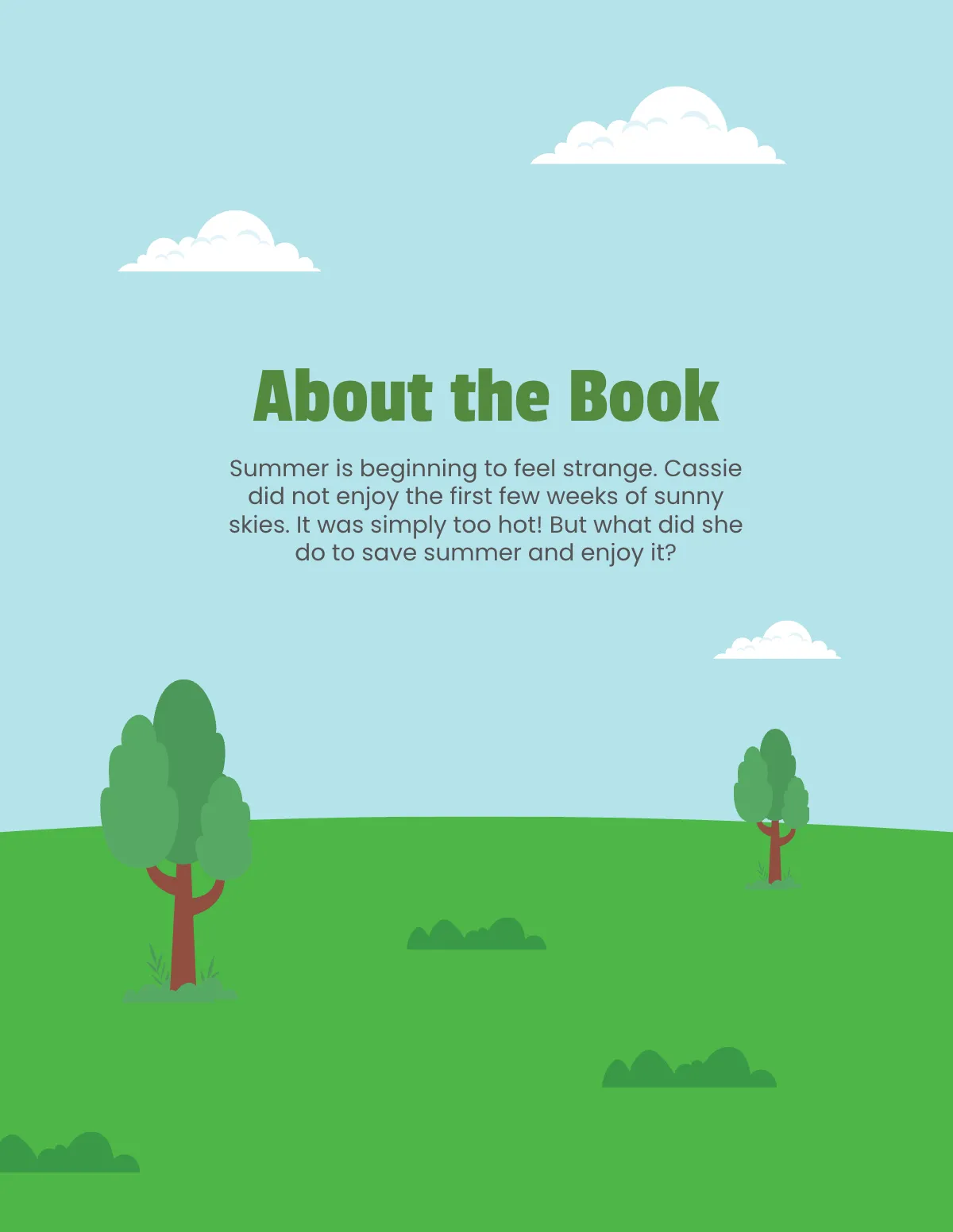 Free Summer Story Template to Edit Online