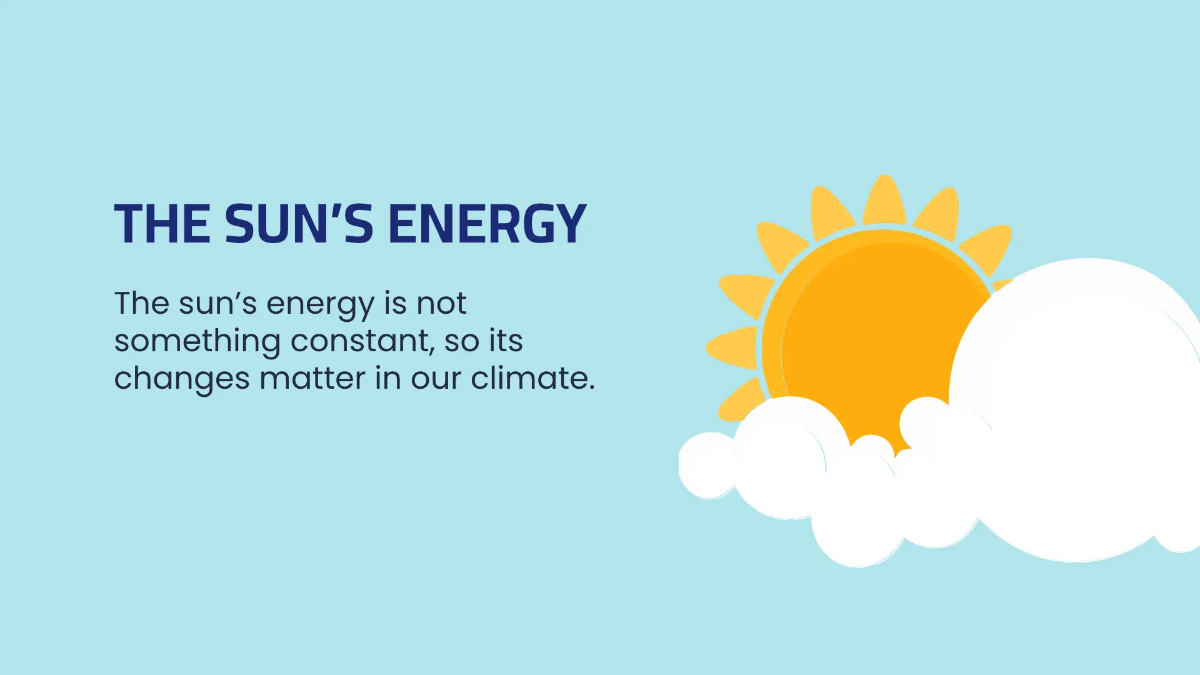 Free Simple Climate Change Presentation Template to Edit Online