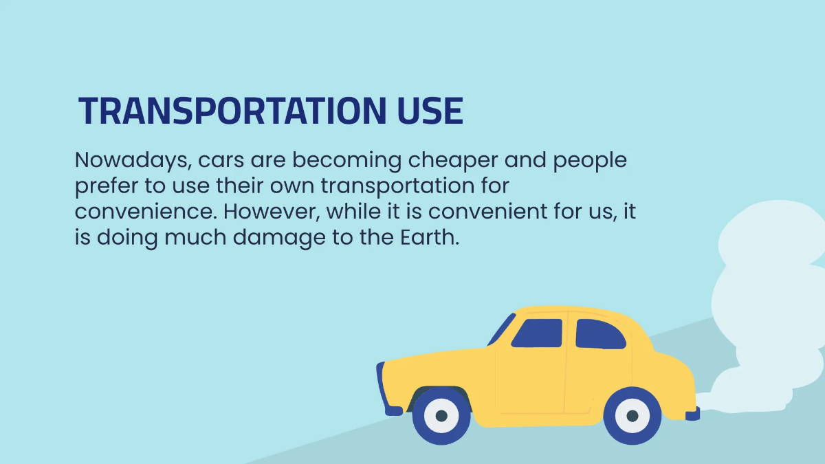 Free Simple Climate Change Presentation Template to Edit Online