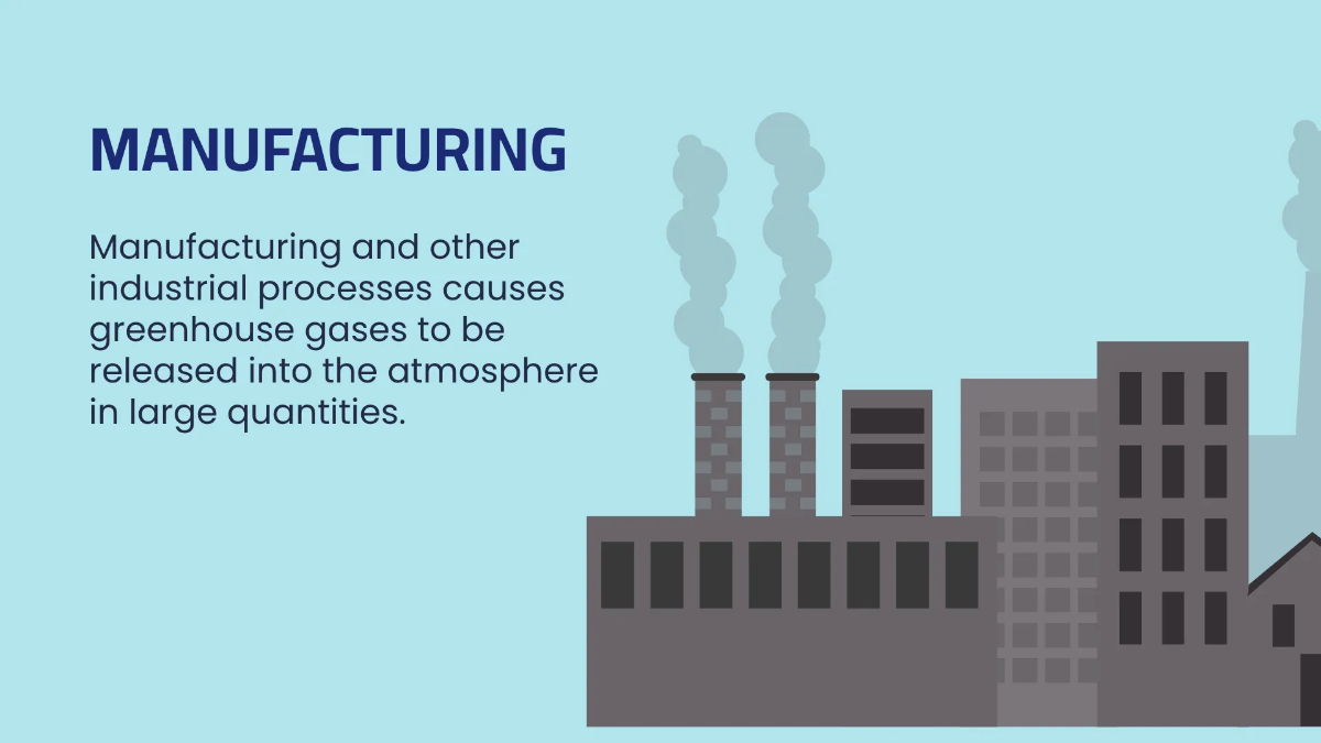 Free Simple Climate Change Presentation Template to Edit Online