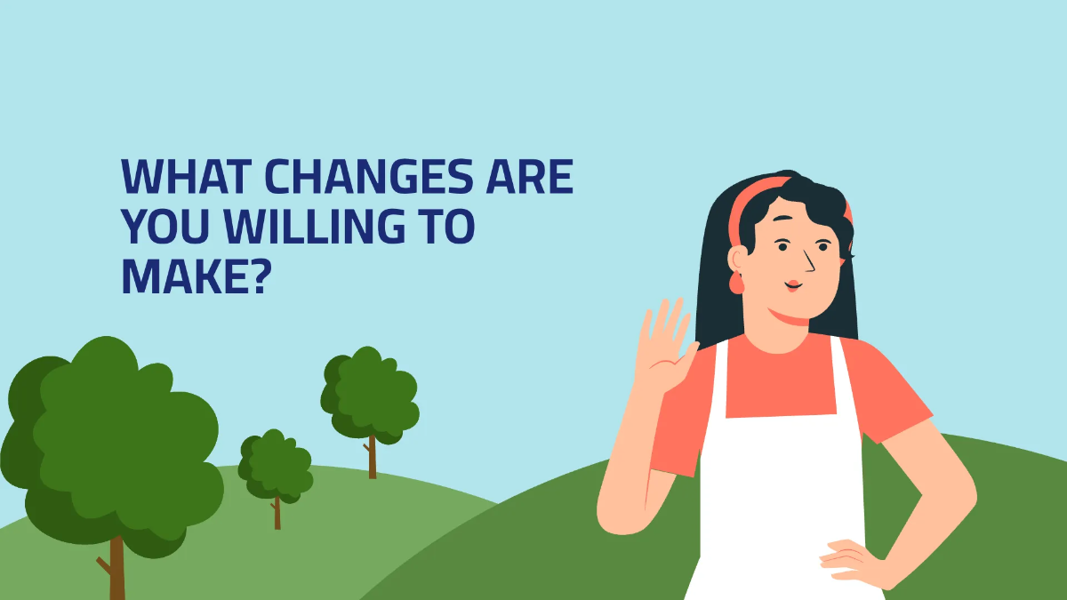 Free Simple Climate Change Presentation Template to Edit Online