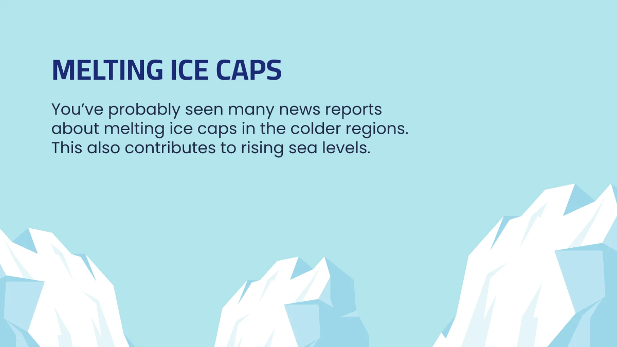 Free Simple Climate Change Presentation Template to Edit Online