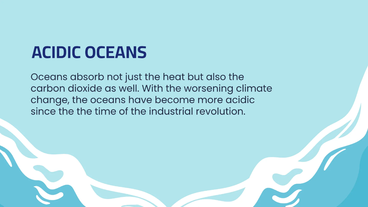 Free Simple Climate Change Presentation Template to Edit Online