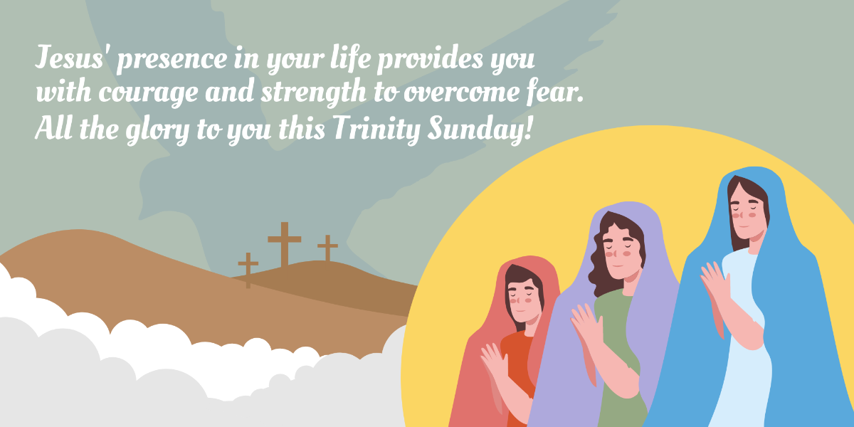 Trinity Sunday Twitter Post Template