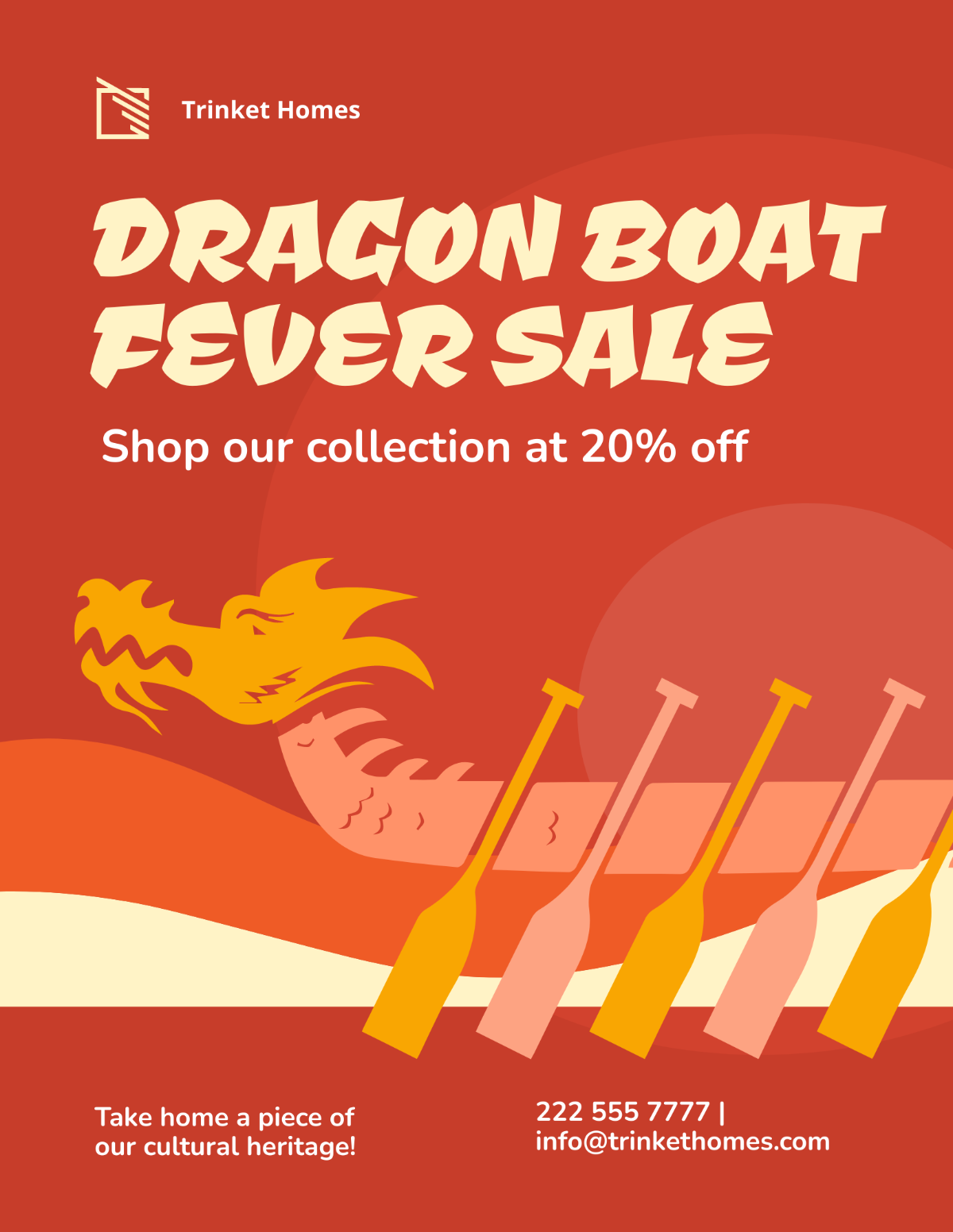 Dragon Boat Festival Sale Template