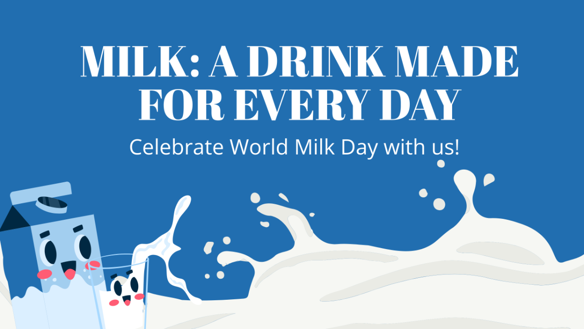 World Milk Day Youtube Thumbnail Cover