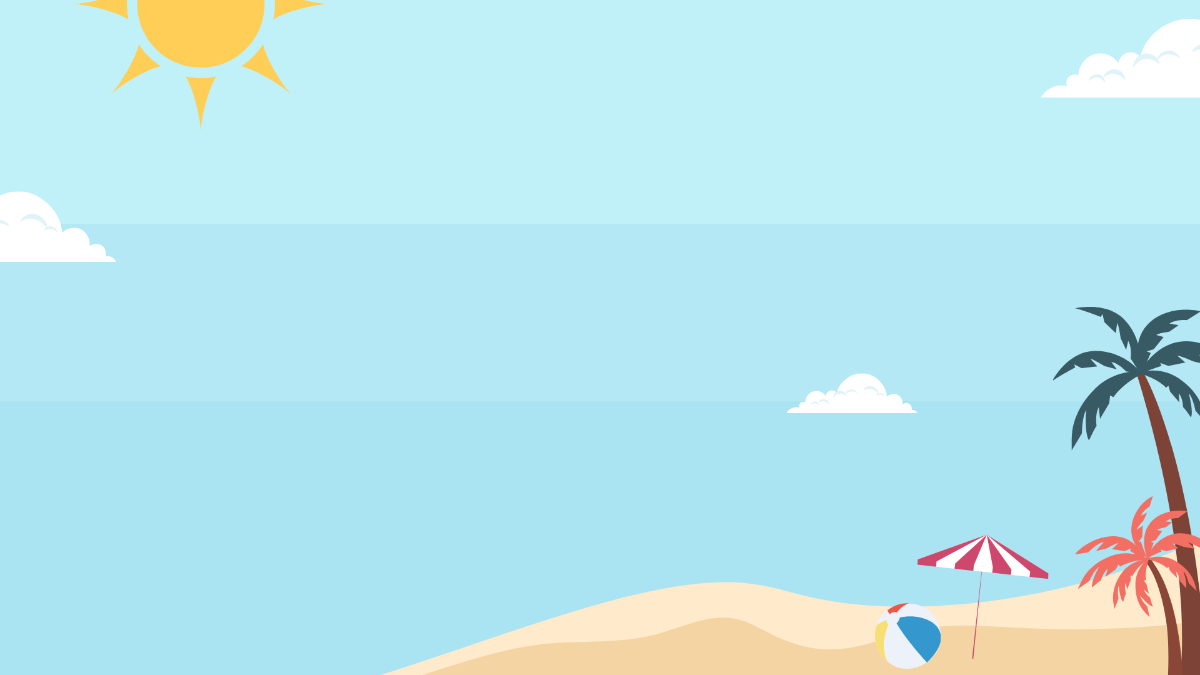 Free Summer Background Template
