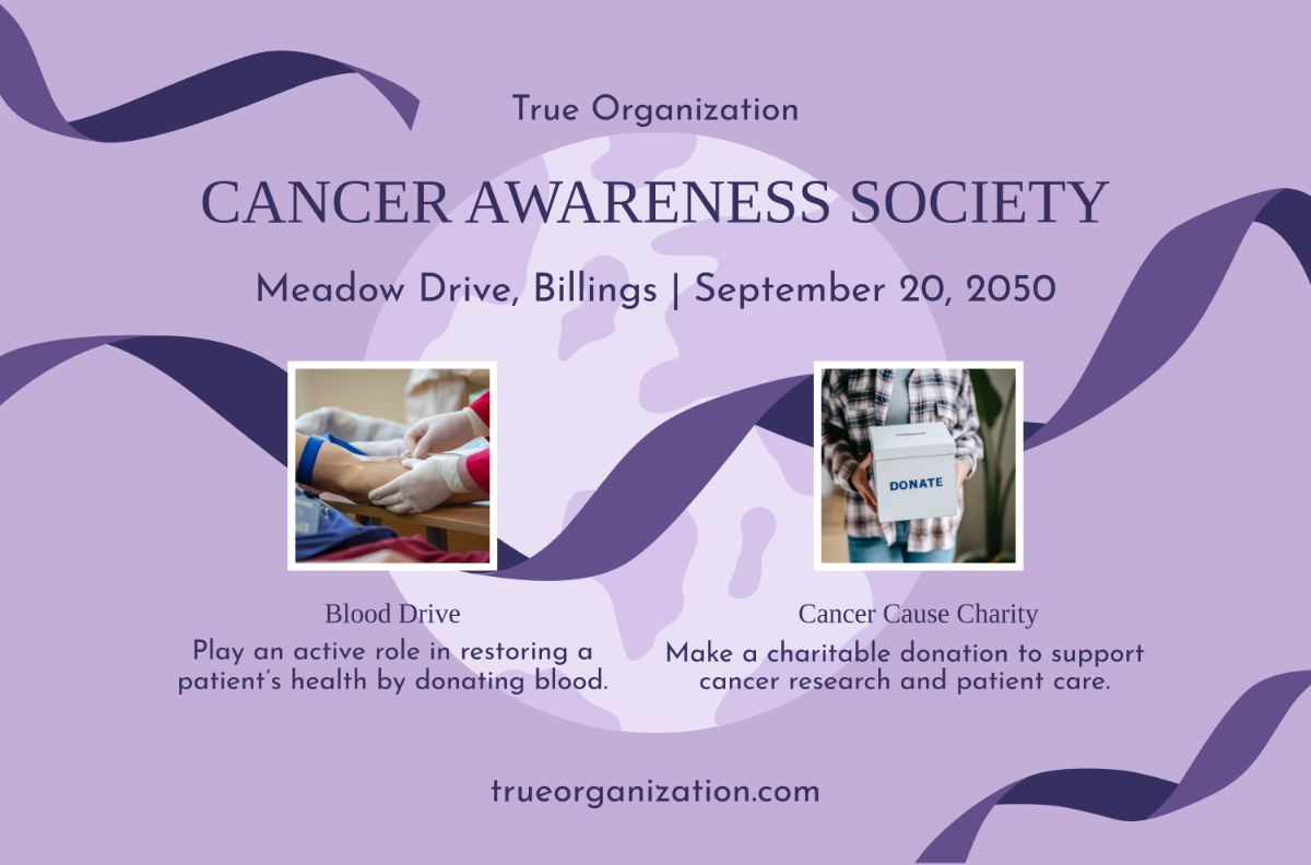 Cancer Awareness Banner Template
