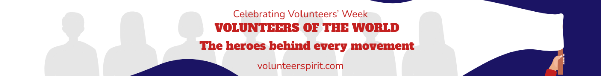  ` ` ` Volunteers' Week Ad Banner