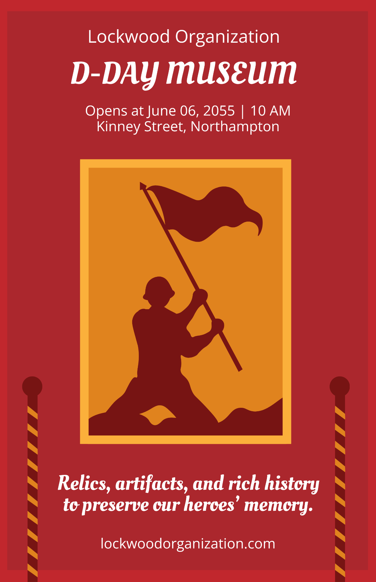 D-Day Poster Template