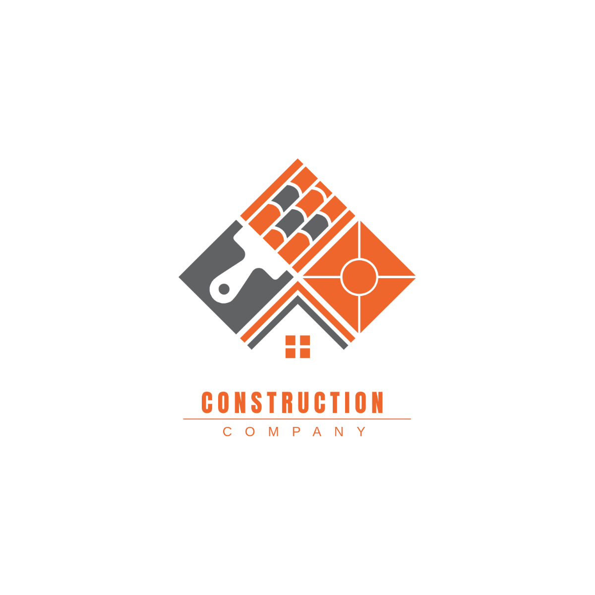 Renovation Contractor Logo Template