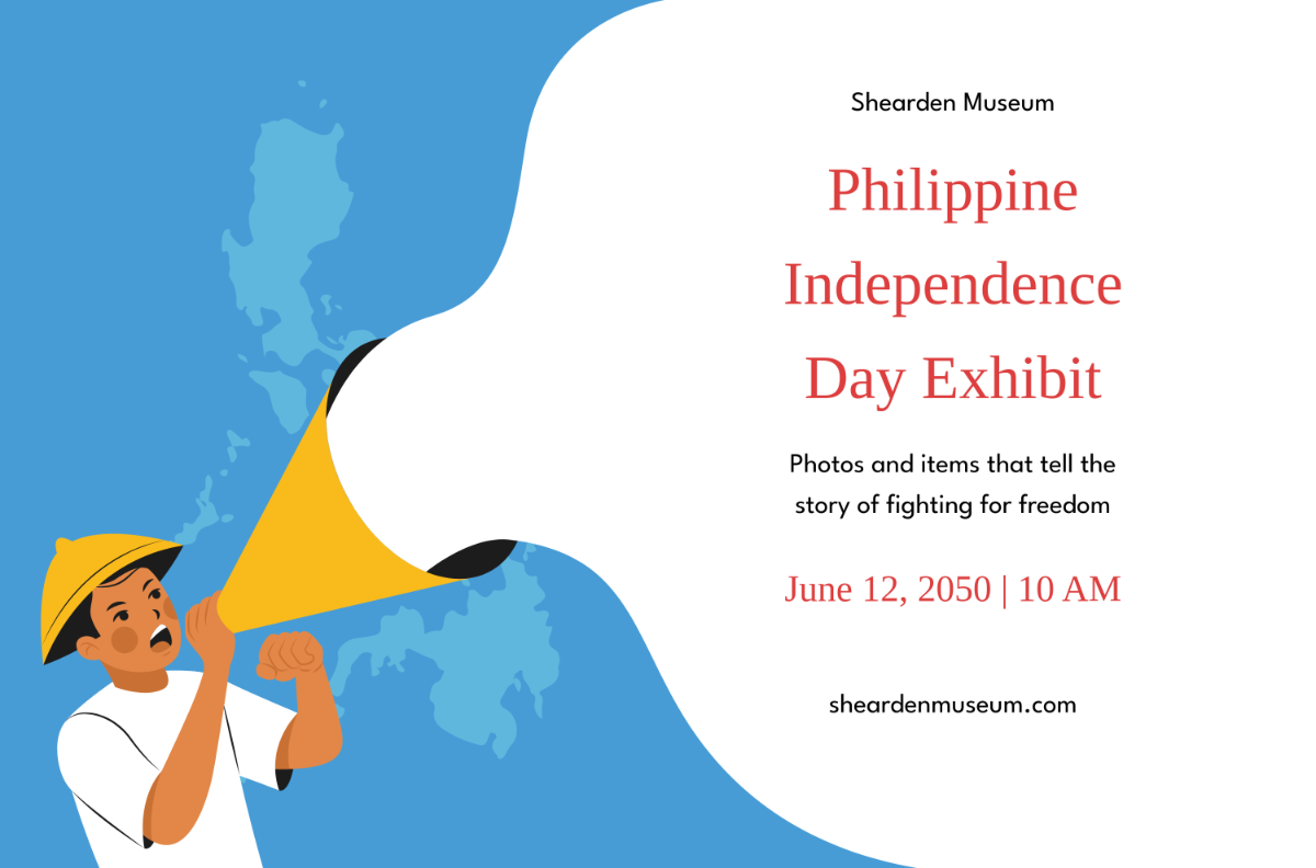 Philippine Independence Day Banner Template