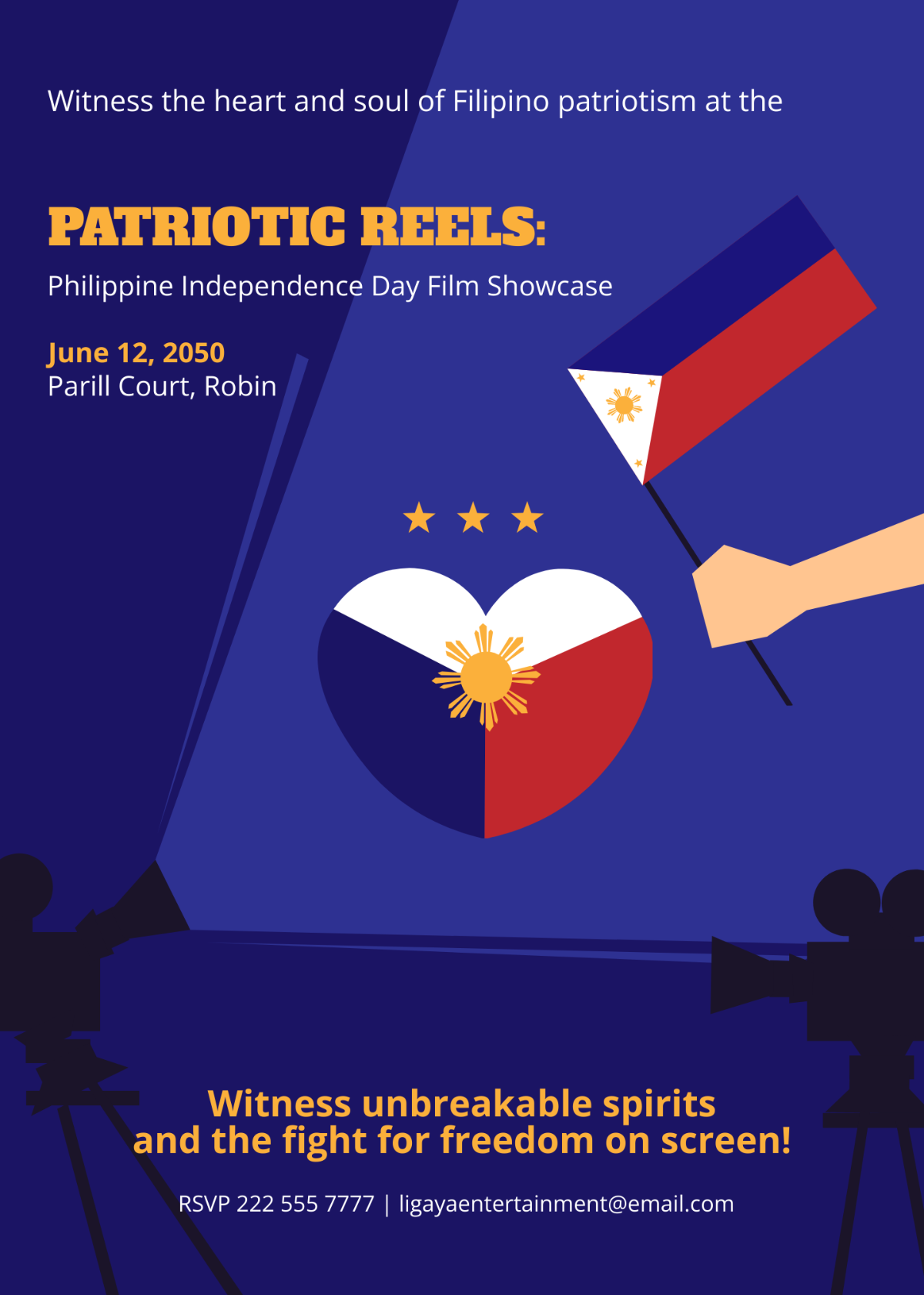 Philippine Independence Day Invitation Template