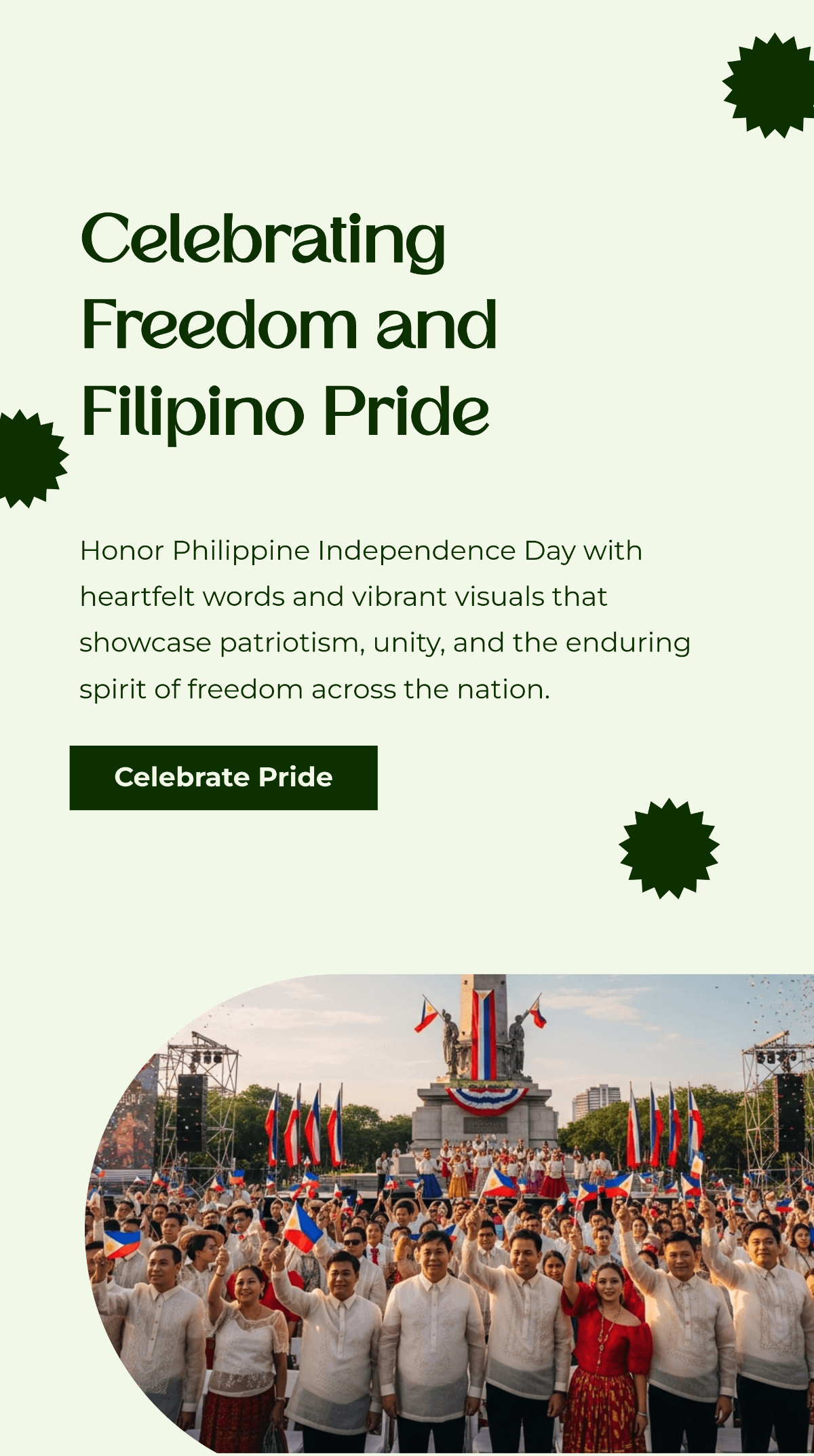 Free Philippine Independence Day Whatsapp Status Template to Edit Online