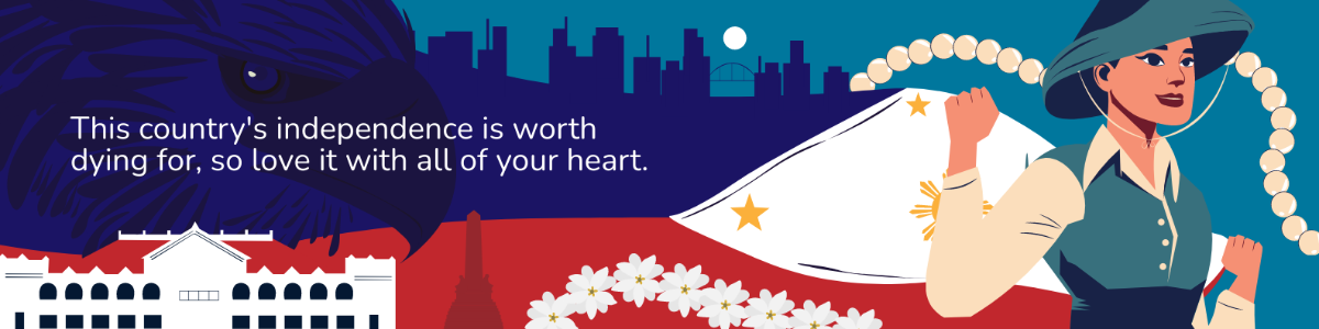 Philippine Independence Day Linkedin Banner Template