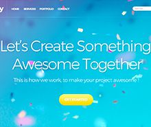 Service Company Website Template in PSD | Template.net