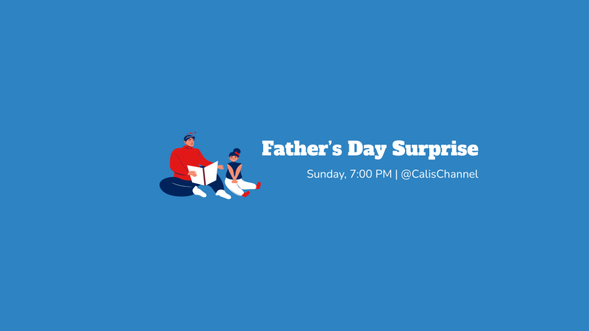 Father's Day Youtube Banner Template