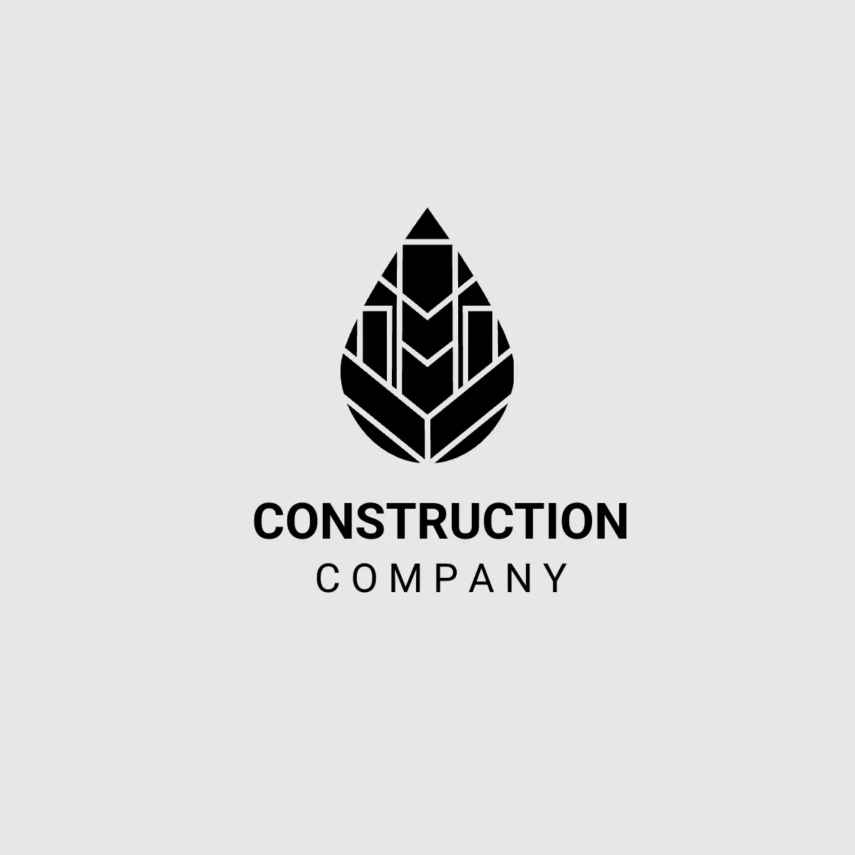 Free Green Building Logo Template to Edit Online