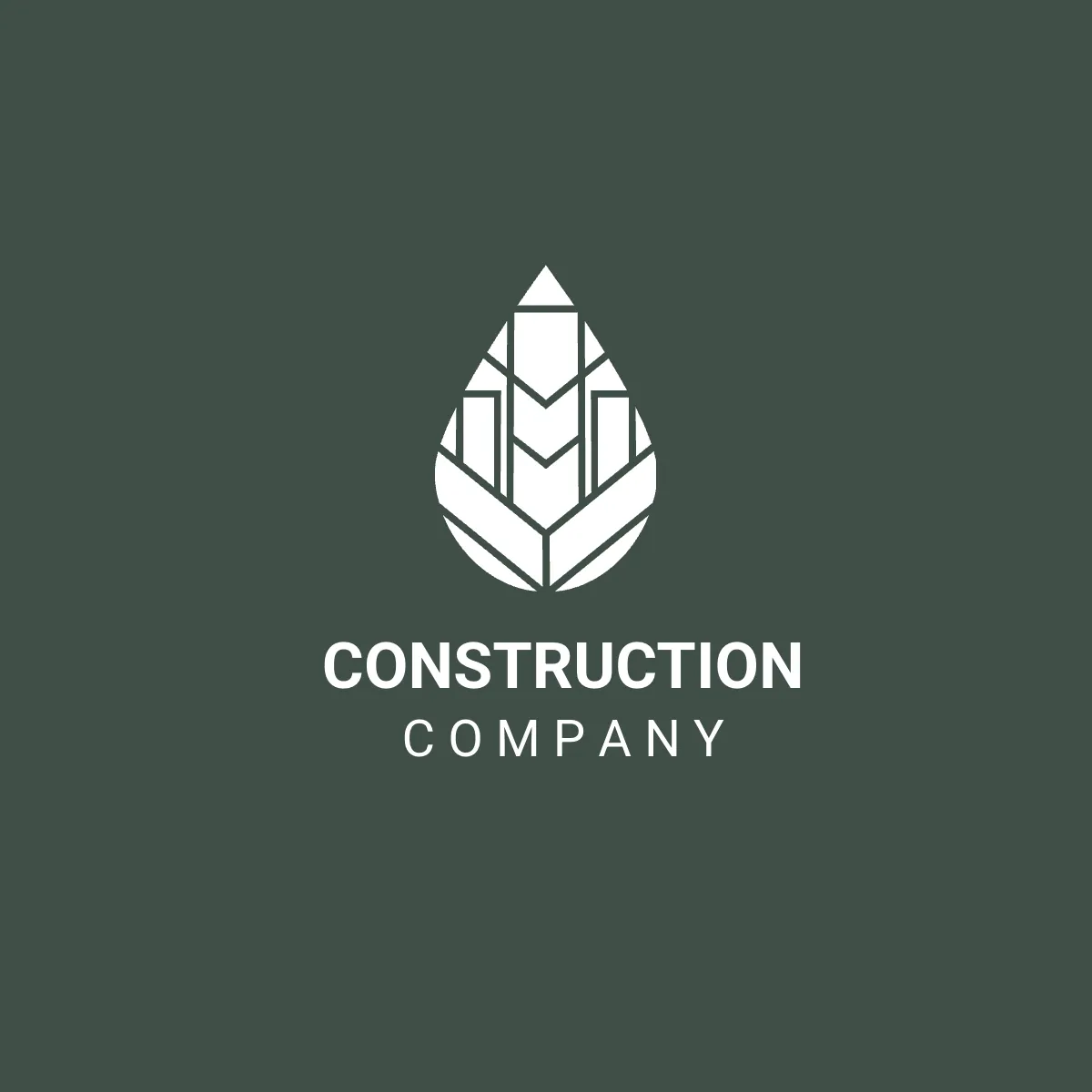 Free Green Building Logo Template to Edit Online