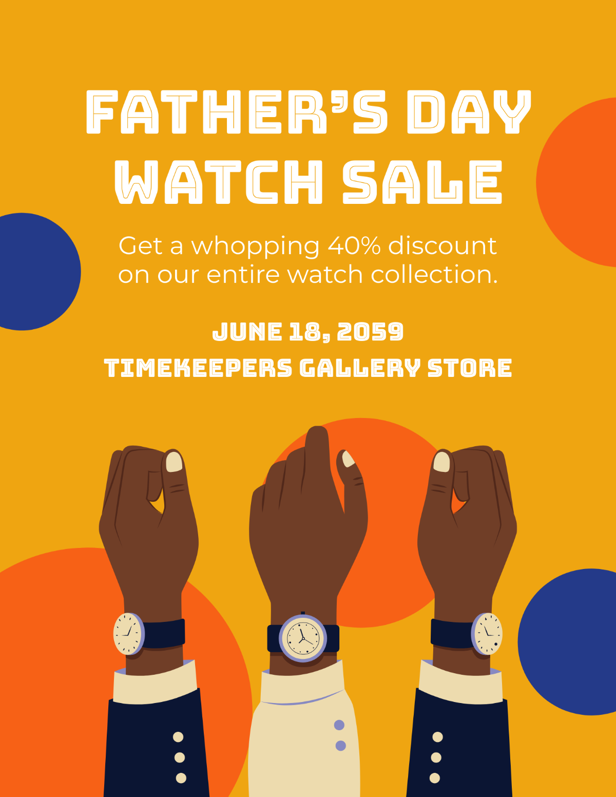 Father's Day Sale Template