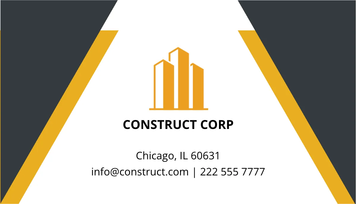 Free Industrial Design Business Card Template to Edit Online