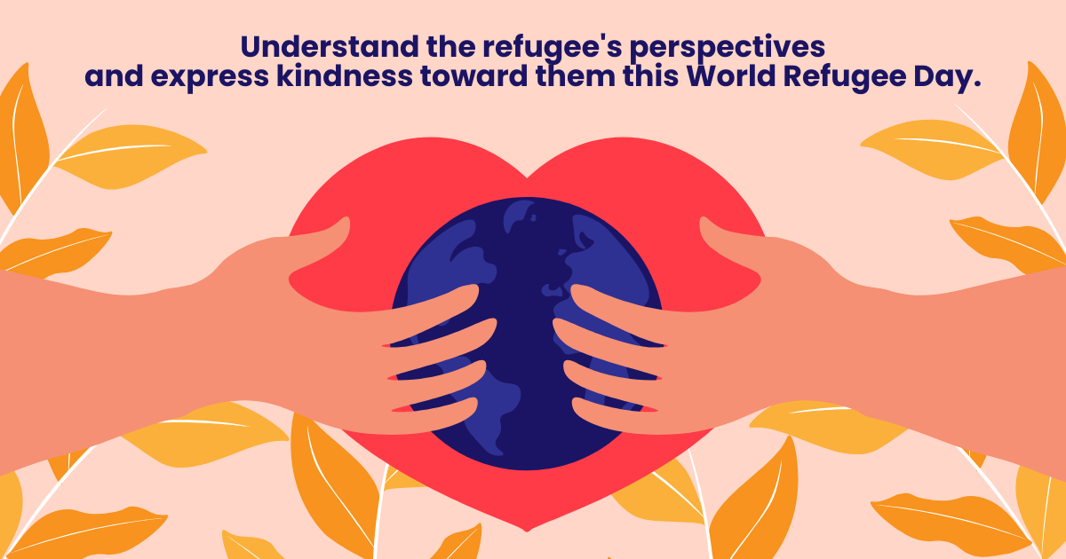 World Refugee Day Facebook Post Template