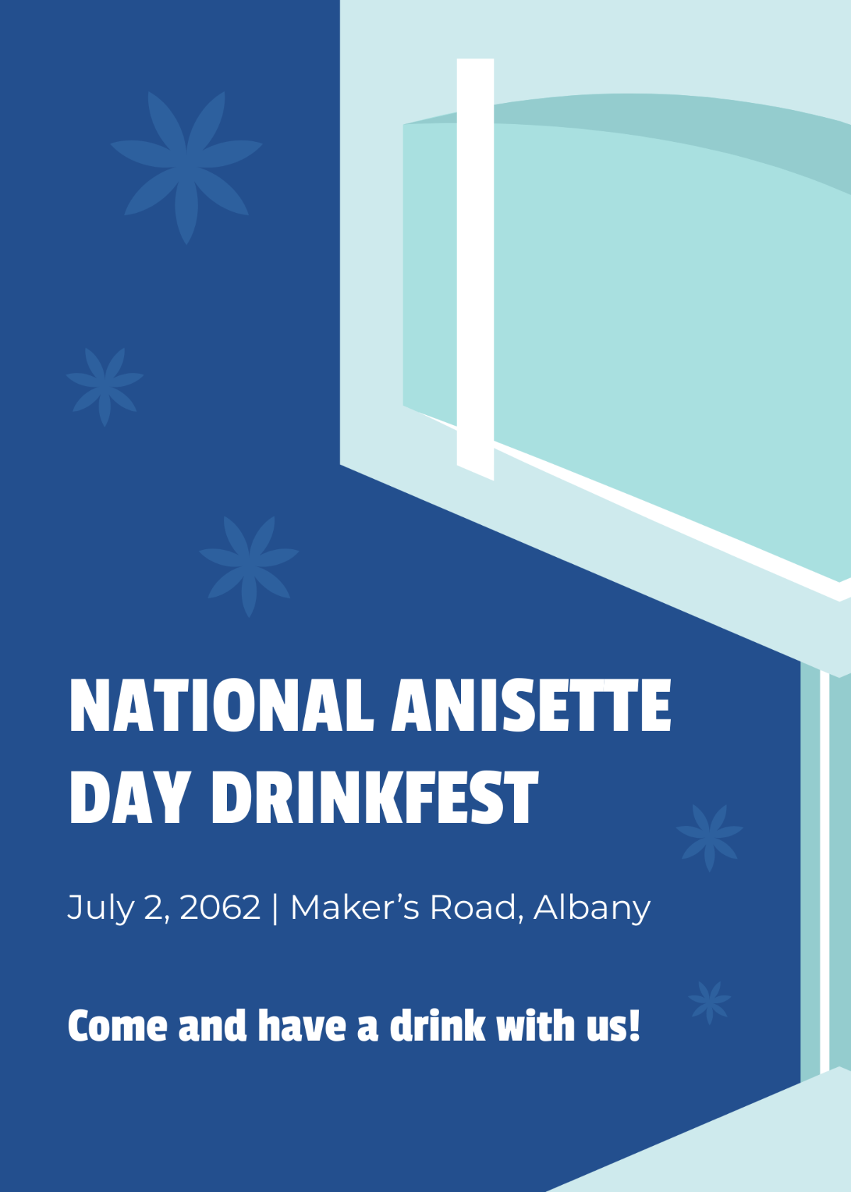 Free National Anisette Day Invitation Template