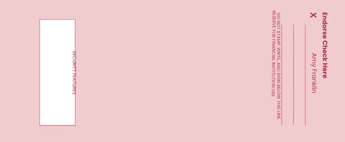 Free Printable Blank Check for Kids in Pink Color Template to Edit Online Free Printable Blank Check for Kids in Pink Color Template to Edit Online