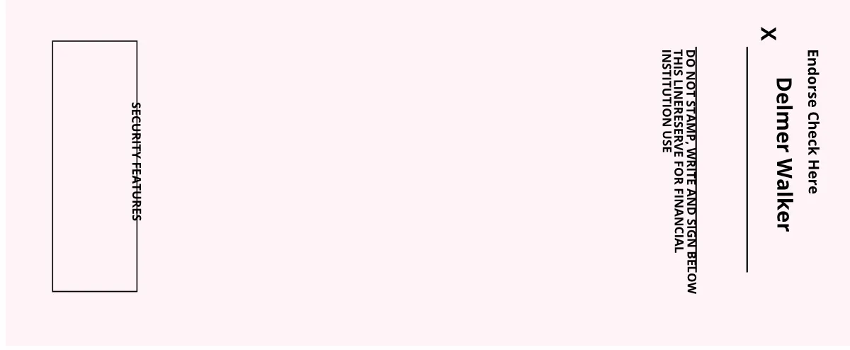 Free Simple US Blank Cheques Template to Edit Online