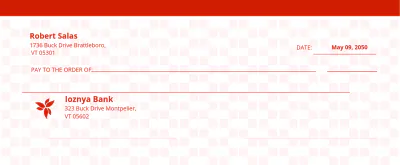 Free Printable Company Blank Check in PDF Format Template to Edit Online