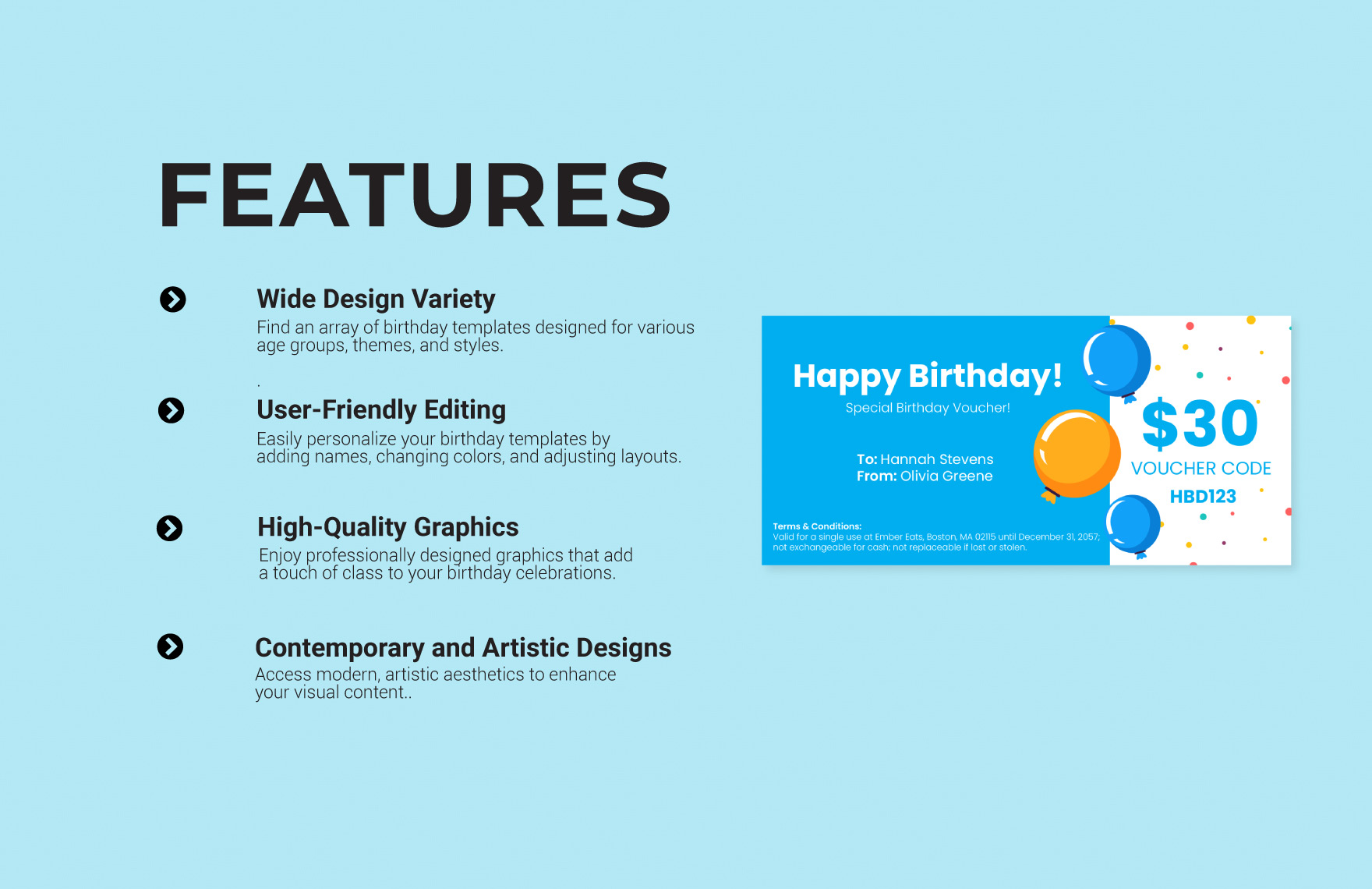 Free Happy Birthday Voucher Template - Download in Word | Template.net