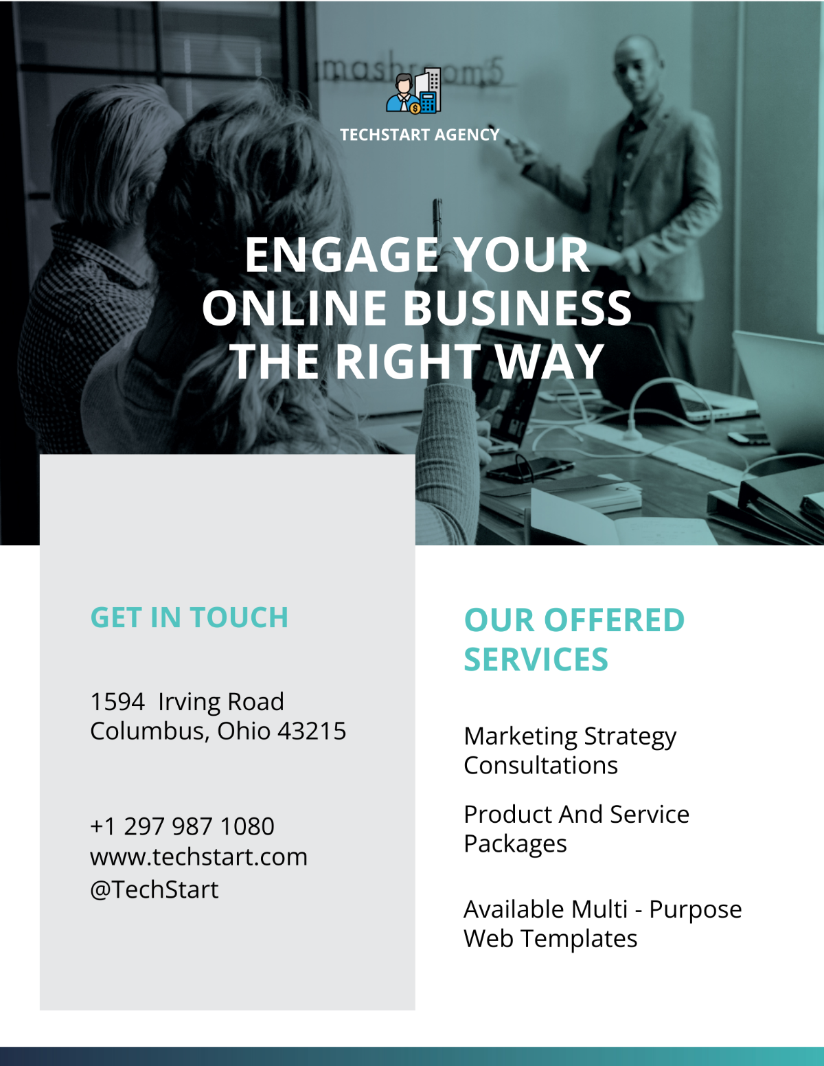 Company Flyer Template - Edit Online & Download