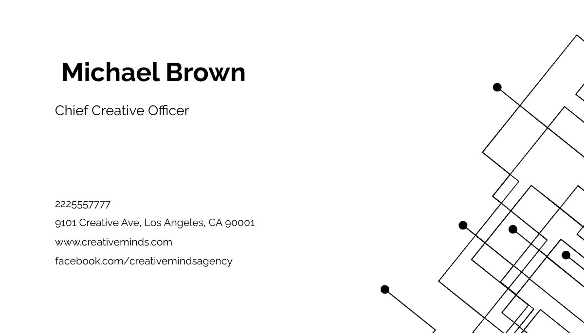 Free Simple Computer Repair Business Card Template to Edit Online