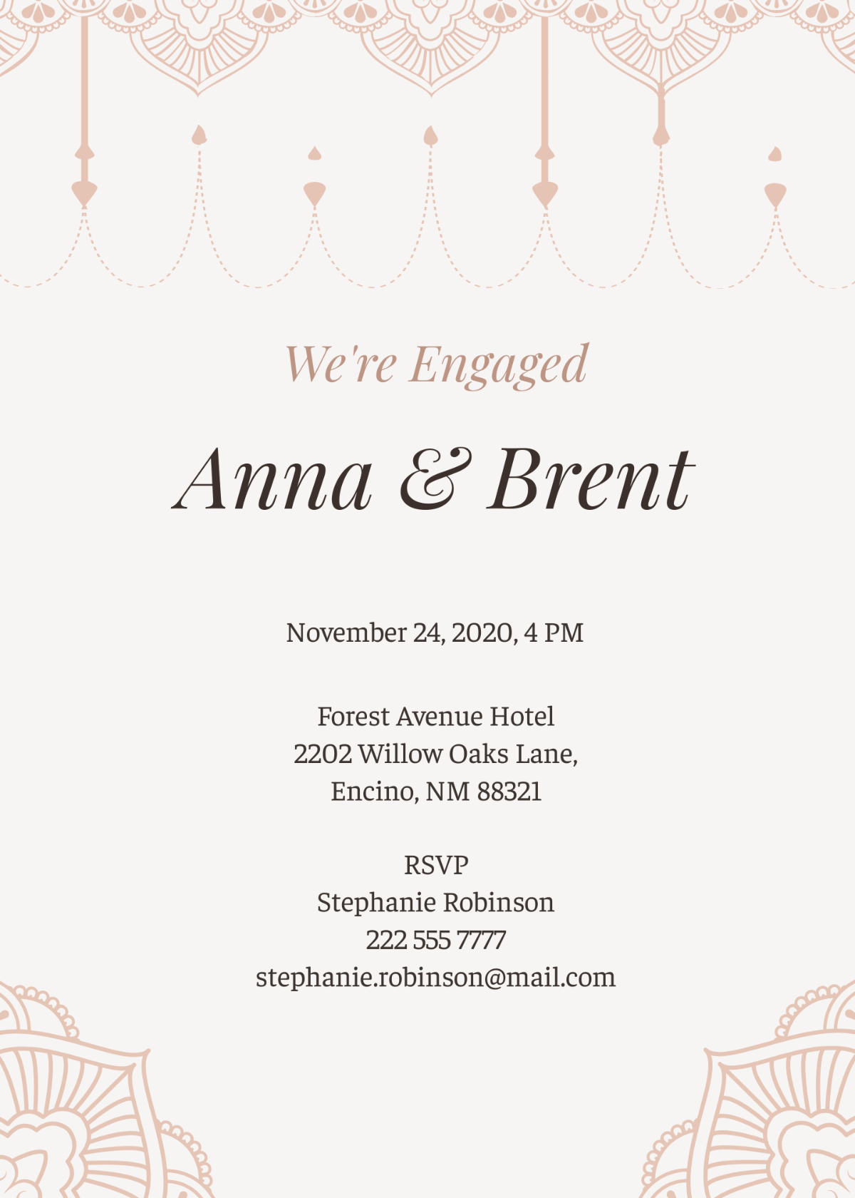 Elegant Invitation