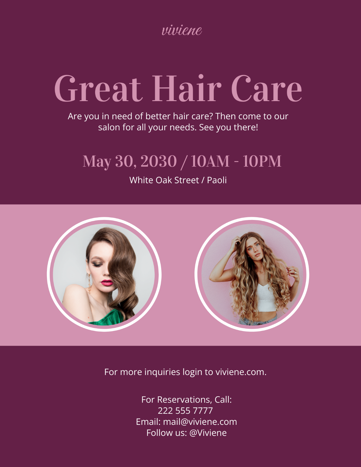 Hair Salon Flyer