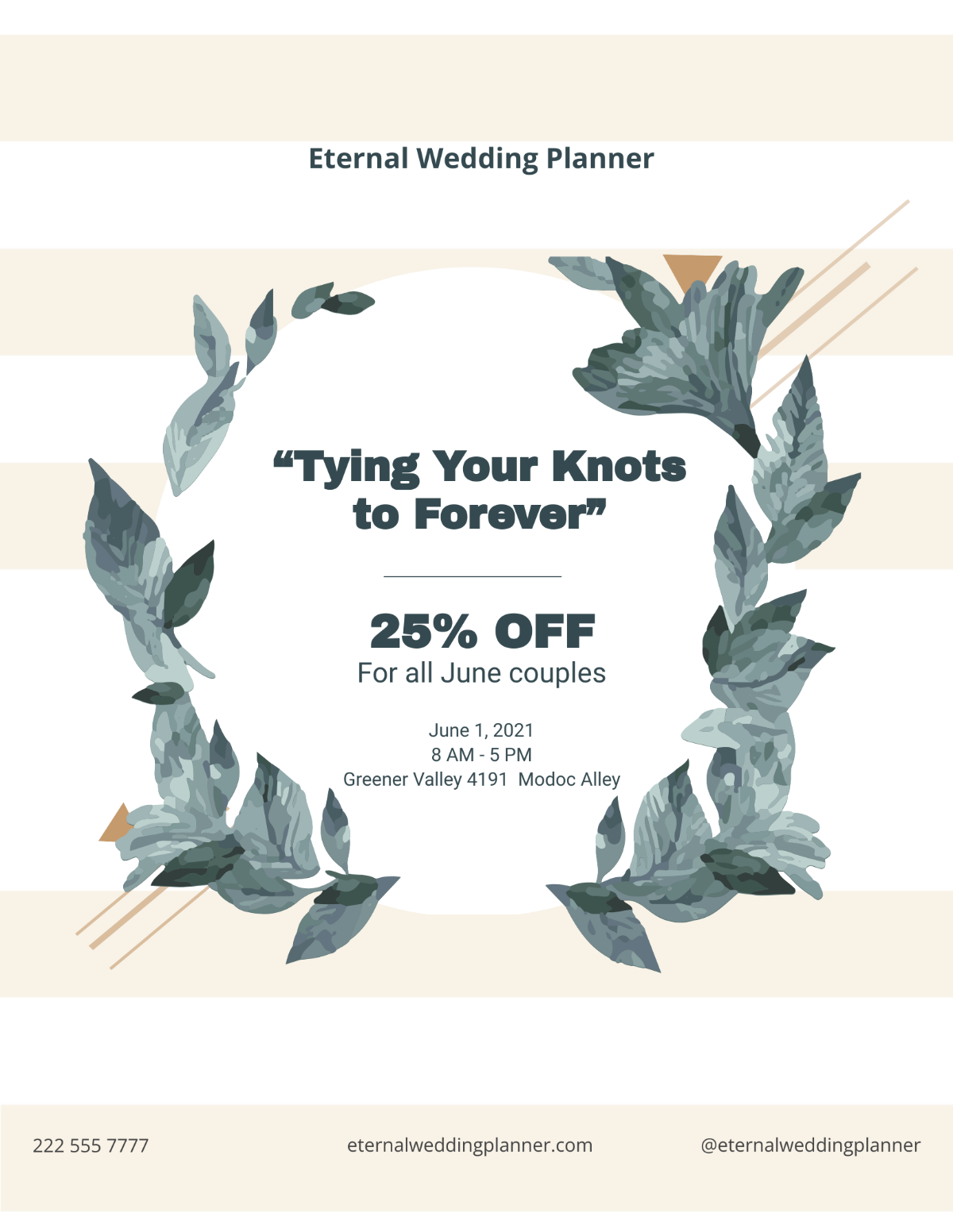 Wedding Planner Flyer Template - Edit Online & Download