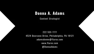 Free Advertising Agency Business Card Template to Edit Online