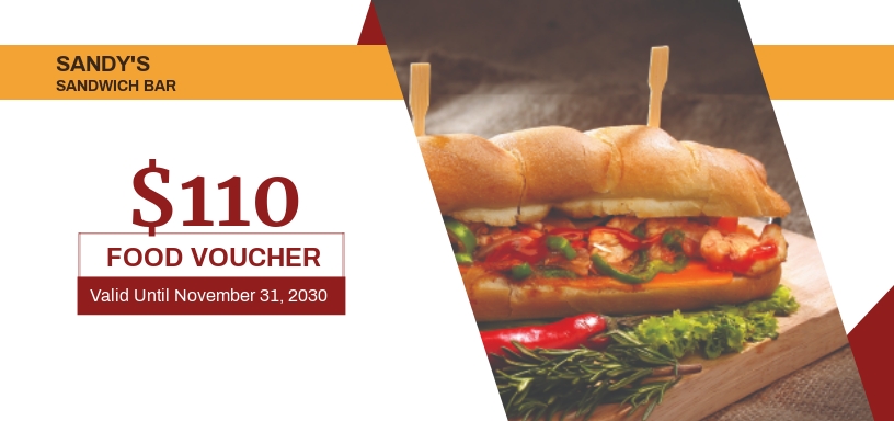 Blank Voucher Template - Illustrator, Word, Apple Pages, PSD, Publisher ...